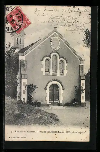 AK Notre-Dame-de-la-Vallée, la Chapelle