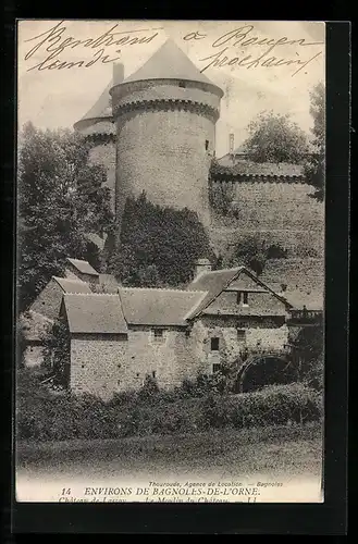 AK Lassay, le Moulin du Chateau