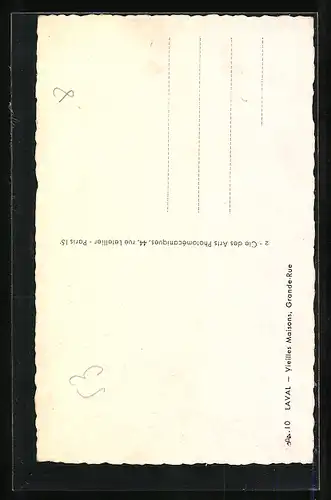 AK Laval, Vieilles Maisons, Grande-Rue