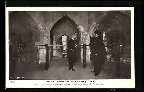 AK London, Tower of London, In the Beauchamp Tower