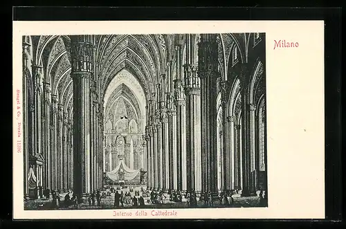 AK Milano, Interno della Cattedrale