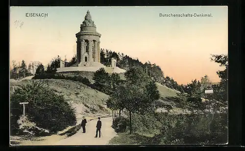 AK Eisenach, Burschenschafts-Denkmal