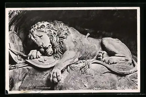 AK Luzern, Das Löwendenkmal