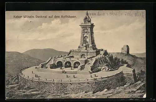 AK Kaiser-Wilhelm-Denkmal a. d. Kyffhäuser