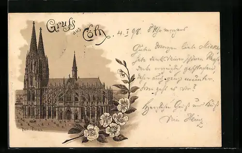 Lithographie Köln, Dom