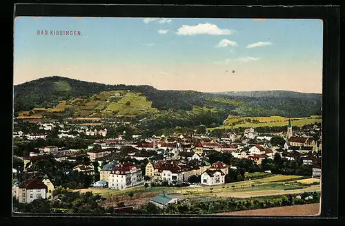 AK Bad Kissingen, Teilansicht