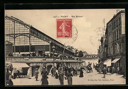 AK Niort, Rue Brisson, Strassenpartie