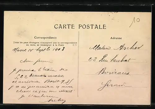 AK Niort, Rue Brisson, Strassenpartie
