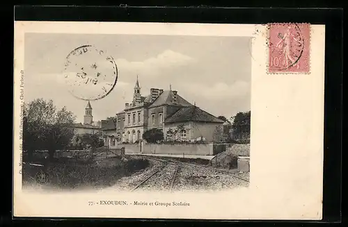 AK Exoudun, Mairie et Groupe Scolaire