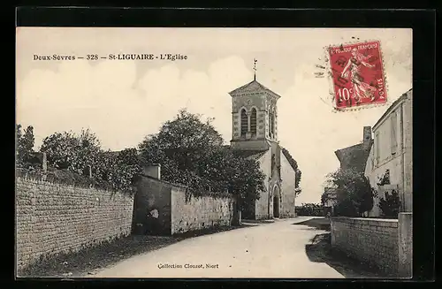 AK St-Liguaire, l`Eglise / Kirche