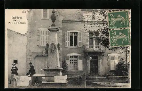 AK Saint-Varent, Place des Vétérans