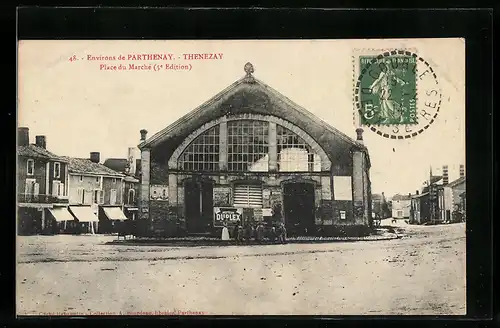 AK Thenezay, Place du Marché