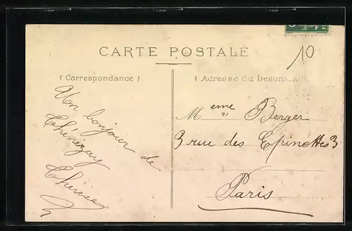 AK Thénezay, Place de l`Hôtel-de-Ville