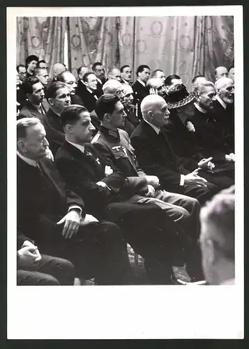 Fotografie Ansicht Wien, Camillo-Sitte-Feier in der techn. Hochschule