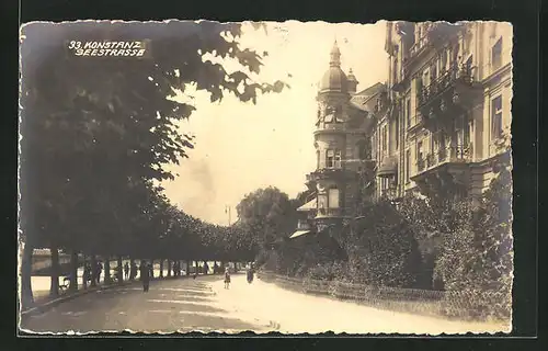 AK Konstanz, Blick in die Seestrasse