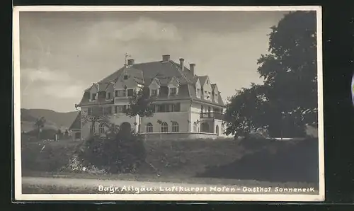 AK Hofen / Bayr. Allgäu, Gasthof Sonneneck