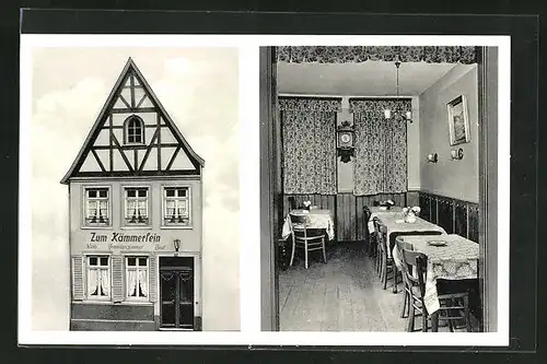 AK Bingen / Rhein, Gasthaus zum Kämmerlein, Vorstadtstrasse 46