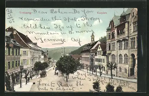 AK Triberg, Kurplatz