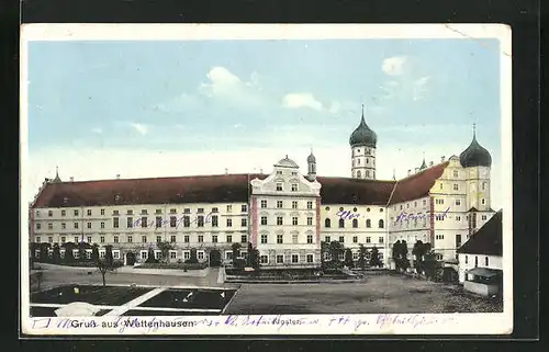 AK Wettenhausen, Blick zum Kloster