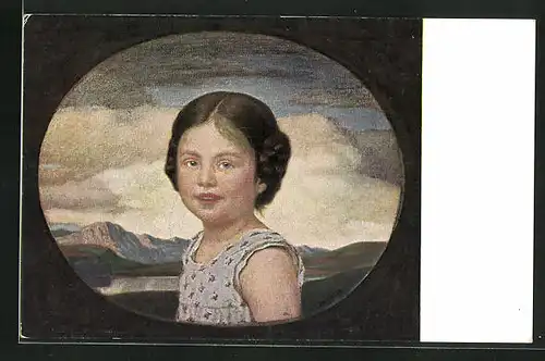 Künstler-AK Ludwig von Zumbusch: Münchner Kindl