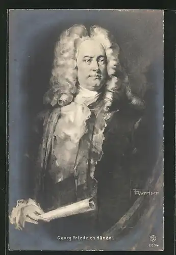 AK Georg Friedrich Händel, Komponist