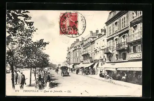 AK Trouville, Quai de Joinville