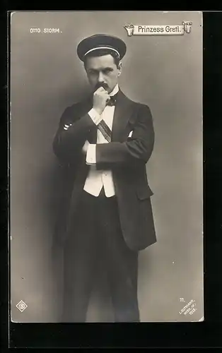 AK Operette Prinzess Gretl, Schauspieler Otto Storm