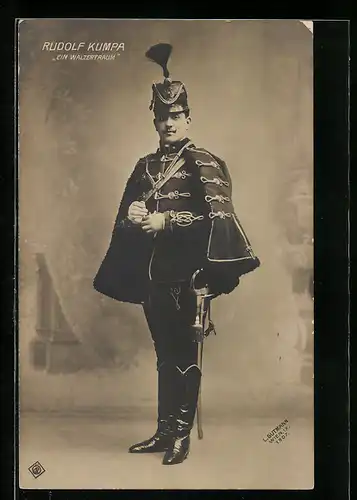 AK Operette Ein Walzertraum, Darsteller Rudolf Kumpa