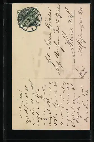 AK Szene aus der Operette Die Tochter des Regiments, Doch nicht liebt wahr und treu...