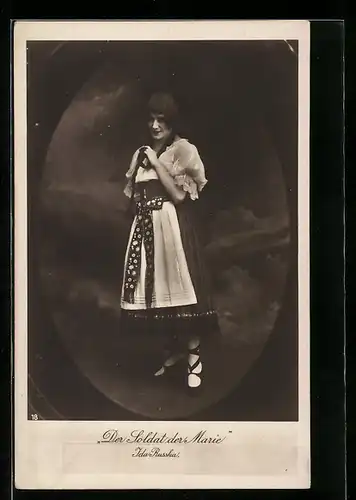 AK Operette Der Soldat der Marie, Ida Russka