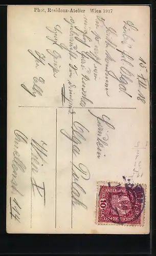 AK Operette Der Soldat der Marie, Ida Russka