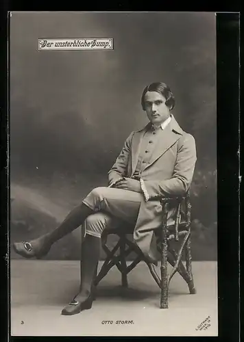 AK Der unsterbliche Lump, Sänger Otto Storm, Operette