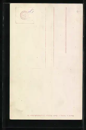 AK Operette Heimliche Liebe, Hurra, hurra, hurra, Alexander Girardi