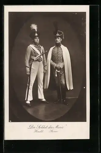 AK Operette Der Soldat der Marie, Herold und Storm