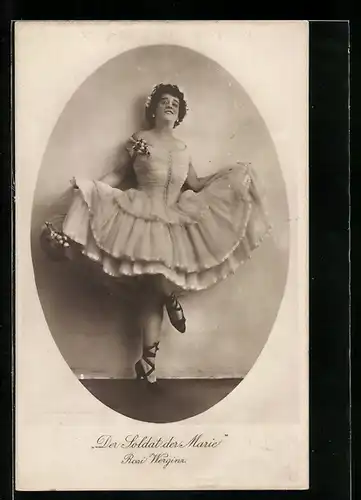 AK Schauspielerin Rosi Werginz in Der Soldat der Marie