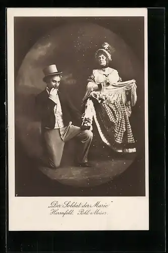 AK Operette Der Soldat der Marie, Herrnfeld und Pohl Meiser