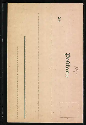 Lithographie Nürnberg, Gasthaus Bratwurstglöcklein