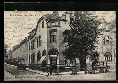 AK Neudietendorf, Partie am Brüderhaus