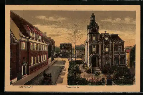 AK Sterkrade, Einblick in die Finanzstrasse