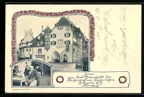 AK Nürnberg, Braustübl der Freiherrlich von Tucher`schen Brauerei AG