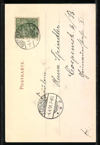 AK Querfurt, Partie am Rathaus