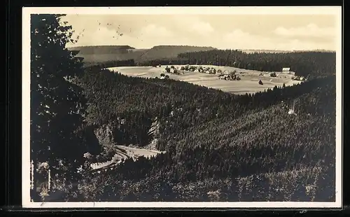 AK Landpoststempel Steinheide über Schwarzenberg /Erzgebirge