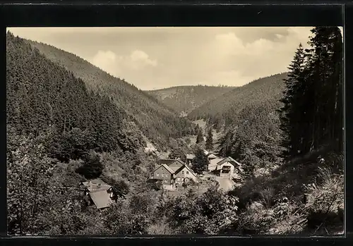 AK Landpoststempel Friedrichshöhe über Eisfeld