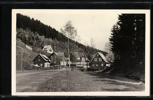 AK Landpoststempel Waffenrod über Eisfeld