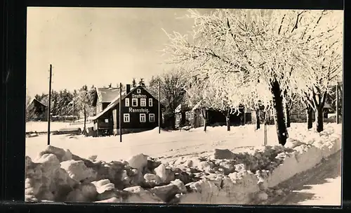 AK Landpoststempel Friedrichshöhe über Eisfeld