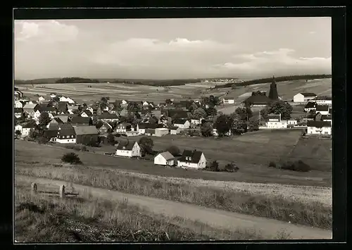 AK Buchbach im Frankenwald, Gesamtansicht mit der St. Laurentiuskirche