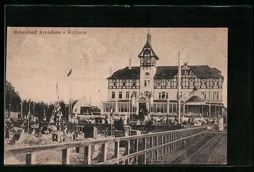 AK Arendsee /Ostsee, Am Kurhaus