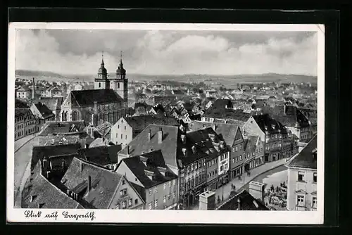 AK Bayreuth, Teilansicht von oben