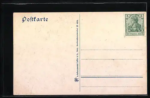 AK Crimmitschau, Totale des Ortes