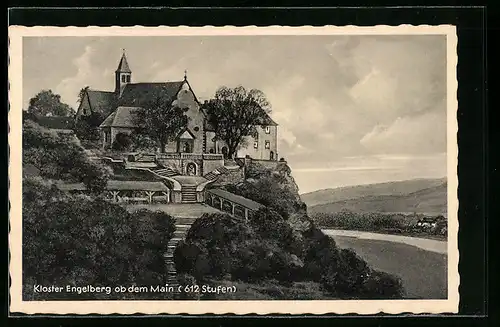 AK Grossheubach, Kloster auf dem Engelberg